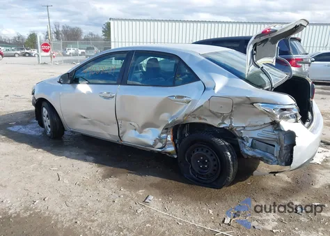 2015 Toyota Corolla L from USA, damaged, VIN 2T1BURHE9FC229423